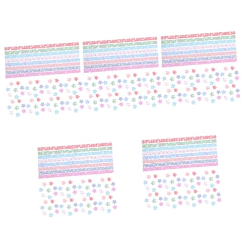 Papier origami bandes OSALADI pour décorations de fêtes et diy en famille