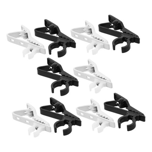 CORHAD 1 Set Lavalier Mic Clips Lightweight Mic Holder Clamp for Secure Mounting for Recording Streaming Public Speaking Compatible with Various Lavalier Microphones