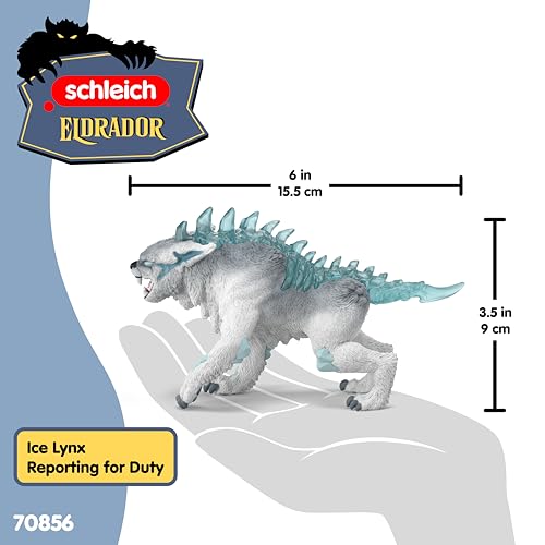 Image of Schleich Eldrador Creatures Ice Lynx 70856