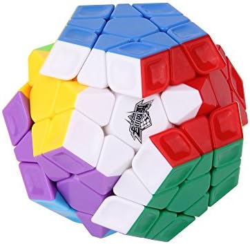 ROXENDA Dodecahedron Cube, Pentagon Speed Cube - Easy Turning & Smooth Play (Stickerless)