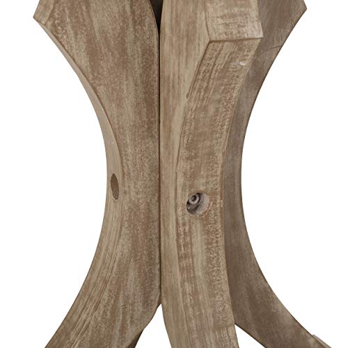 Christopher Knight Home Estelle French Country Accent Table With Round Top, Natural #TOP5