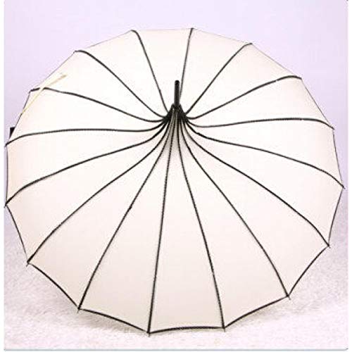傘 新しい到着クリエイティブ結婚式傘平野女性パゴダ傘日当たりの良いストレートロッド傘用女の子