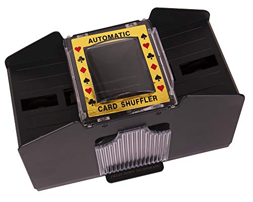 Automatic Card Shuffler I Card Shuffler 4 Deck Automatic I Electric Card Shuffler Casino Equipment I Playing Card Shuffler For Uno, Phase 10, Blackjack, Skip Bo, Texas Hold Em, Poker, Home Card Games #TOP1