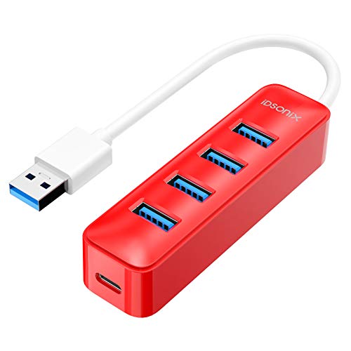 最安値 Idsonix Usbハブ 3 0 4ポート 5gbps高速 ウルトラスリム 5v 2a給電ポートusbハブ Otg機能 Usb3 0高速ハブ バスパワー 軽量 コンパクト 在宅勤務の価格比較