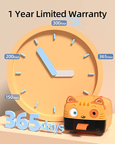 Zmol Electric Pencil Sharpener，Heavy Duty Pencil Sharpeners For Classroom，Cute Pencil Sharpener Plug In For Kids,Auto-Stop Pencil Sharpener For No.2 / Colored Pencils，Best Electric Pencil Sharpener #TOP6