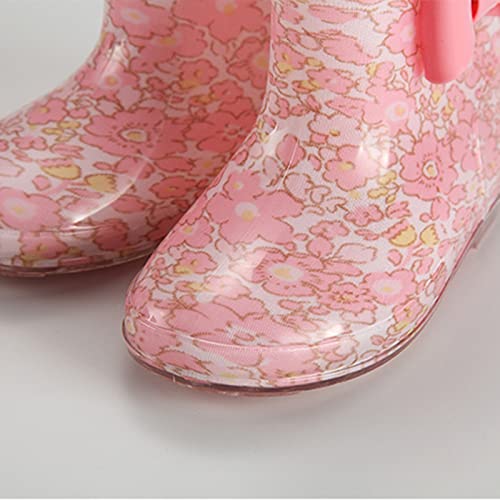 Toddler Kids Rain Boots Cartoon Star Boys Girls PVC Rain Boots Non Slip Outdoor Fashion Casual Shoes3