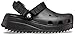 Crocs Unisex Classic Hiker Clogs, Black/Black, 11 Men/13 Women