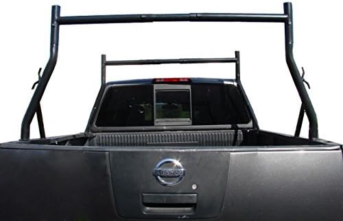 TMS 800 LB Adjustable Fit 2 Bars Utility Ladder Truck Pick up Rack Kayak Contractor Lumber Utility (US Patent NO.D722,007)