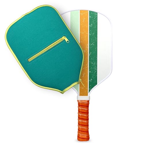 USAPA Approved Pickleball Paddle w/Neoprene Cover – Lightweight Fiberglass, 13mm Honeycomb Core for Power & Control – Durable, Stylish Design for All Ages & Skill Levels