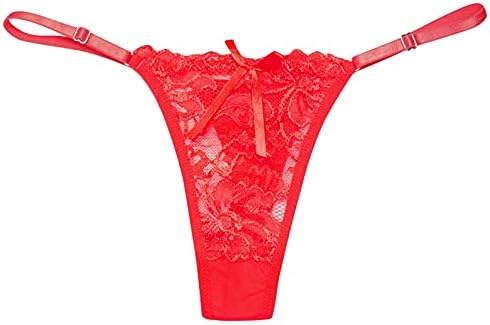 DFEK Knickers Underpants Briefs Bikini Panties Sexy Short Pants Women's Sexy Underpants Thong Panties Low Waist Lace Briefs Underwear