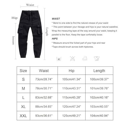 Pantalon cargo avec plusieurs poches en coton de qualité supérieure - 3