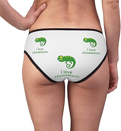 Chameleon Coffee Panties, Chameleon Coffee Underwear, Briefs, Cotton Briefs, Funny Underwear, Panties For Women