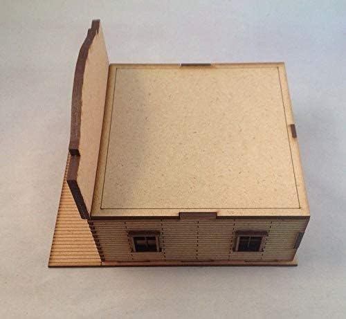 Miniatura 5 de Banco 1.102 in MDF Kit Tombstone Desperado Legends Wild West Terrain