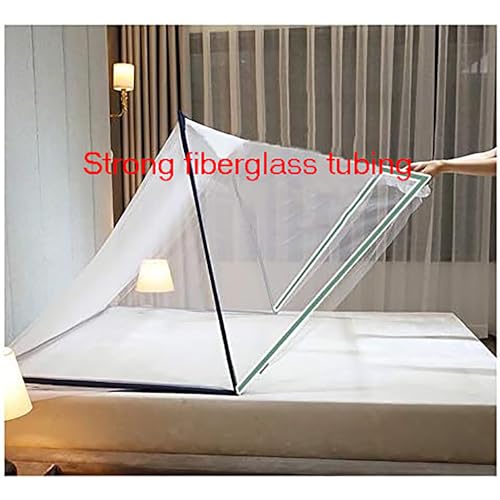 Image of Mosquito Net, Bed Mosquito Net, Collapsible Mosquito Net Tent, Outdoor Mosquito Net, Foldable Portable Outdoor Mosquito Net for Home and Travel, Easy to Install /B /160 * 190 * 80Cm