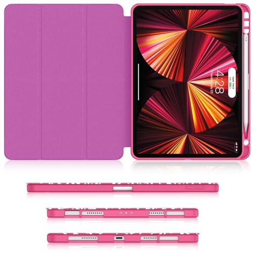 Funda para iPad Pro 11 con soporte para lápices y cubierta trasera TPU Soke 3