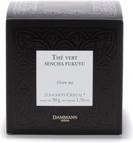 Thé vert Sencha Fukuyu Dammann Frères pour éliminer les toxines en sachet