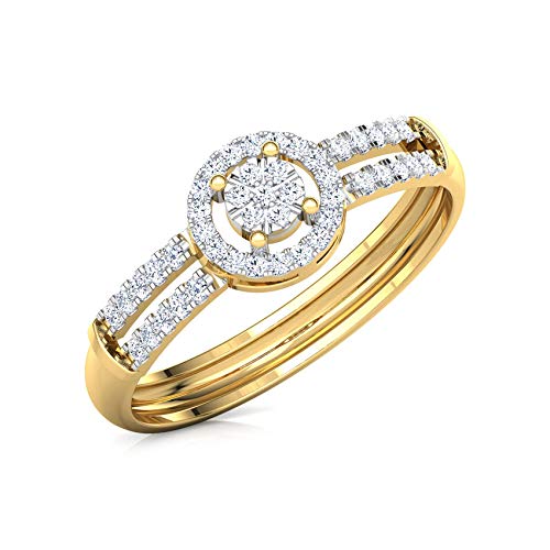 MUSHANITE Jimena Gold Plated 925 Sterling Silver Ring with .24 Ct Moissanite Diamond – Stunning Gift for Women, IGL&I Certified (20) (B0DDHC26CM) Amazon Price History, Amazon Price Tracker