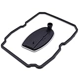 VEHICODE Transmission Filter and Gasket Kit, ATF Fluid Filter & Oil Pan Gasket Compatible with Dodge Charger Challenger Durango, Jeep Wrangler JK Grand Cherokee Commander, Chrysler 300, Mercedes