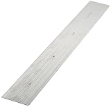 Pemko - 272A48 Fluted Saddle Threshold, Mill Finish Aluminum, 48"L x 6"W x 0.25"H