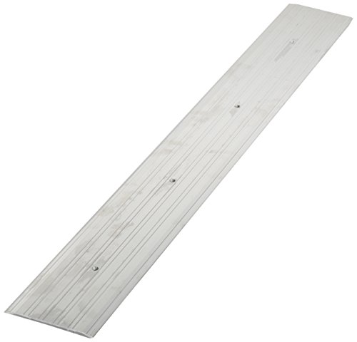 Pemko - 272A48 Fluted Saddle Threshold, Mill Finish Aluminum, 48"L X 6"W X 0.25"H #TOP8