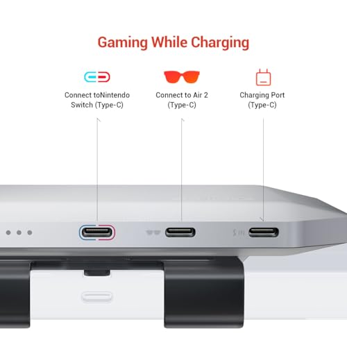 Image of RayNeo Air 3s Pro AR Glasses & JoyDock Bundle - 201'' 1200 Nits 120Hz HueView 2.0 Video Display Glasses