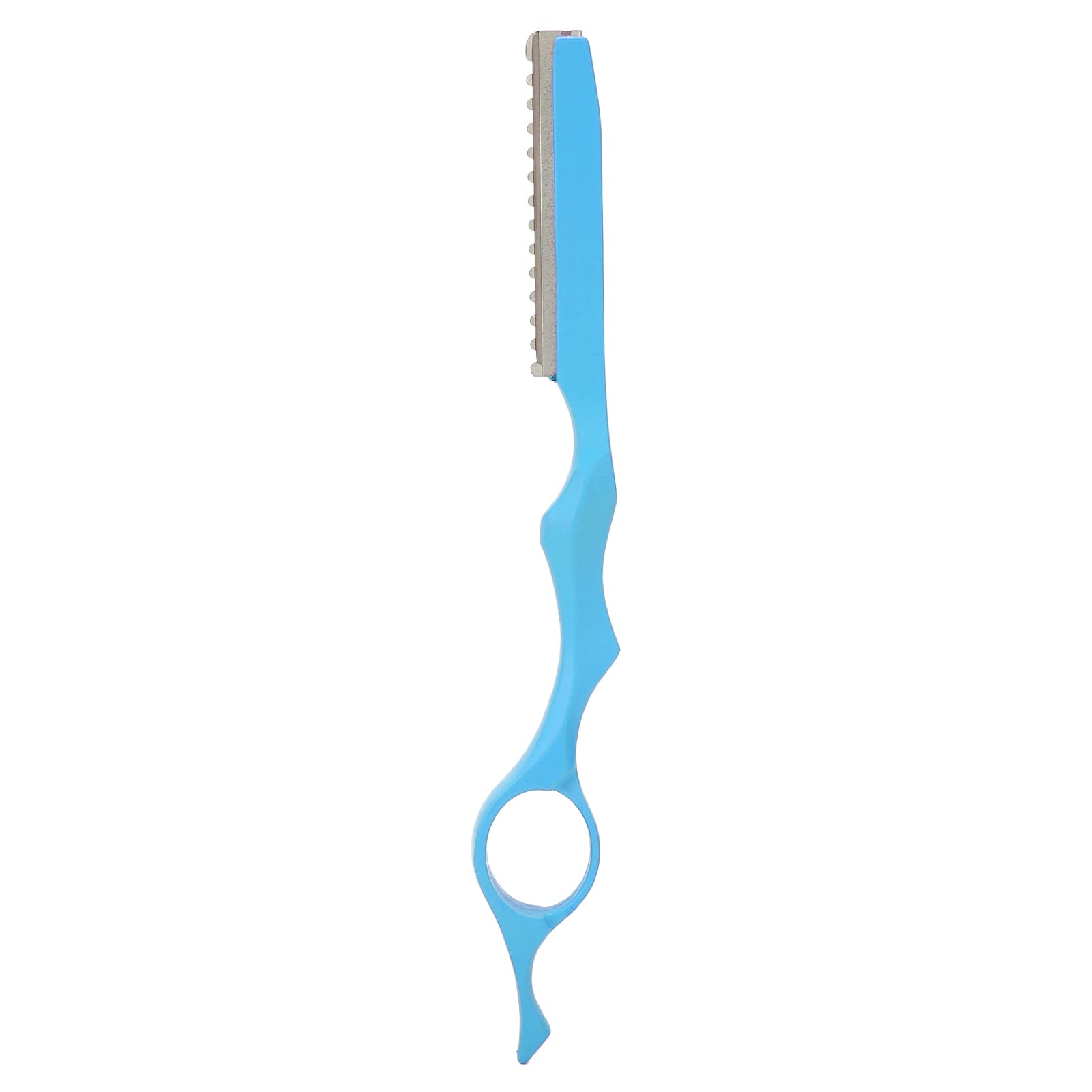 Hair Styling, Hair Texturizing Blades Hair Cutting Colorful Hair Thinning for Salon for Home(blue)-image-22