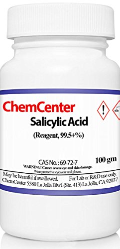 Salicylic Acid, High Purity, Powder, 99.5min.%, 100 Grams