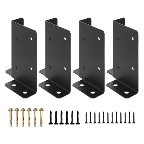 Base de soporte para postes de madera para reformar tu cenador de jardin o balcon