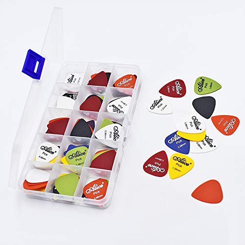 U/K Lot de 100 plectres de guitare en plastique pour guitare basse et picks Multicolore - Les Beatles, Paul McCartney, John Lennon, RIngo Starr, George Harrison U/K Lot de 100 plectres de guitare en plastique pour guitare basse et picks Multicolore – Image 8
