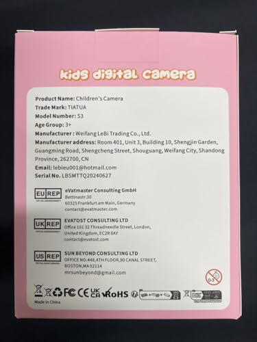 TIATUA Câmera infantil para meninas e meninos, brinquedos para crianças de 3 a 12 anos de idade com