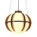 Produktbild DBL Kreative Erde Ball Massivholz Handwerk Glas Kronleuchter Moderne Einfache Skandinavischen Wohnzimmer Lichter Restaurant Schlafzimmer Japanischen Stil Lampen Kreative Beleuchtung E27 Leuchter