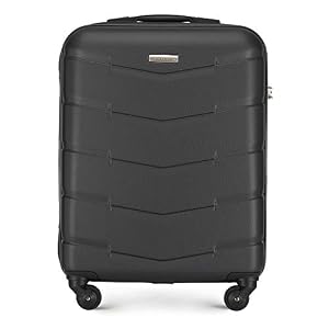 WITTCHEN Wittchen stevige koffer trolley handbagage boordkoffer kleine koffer 4 rollen cijferslot harde schalen rubberen handgrepen bak