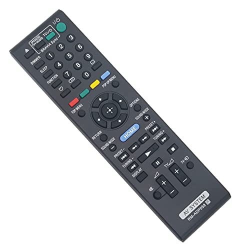 VINABTY RM-ADP058 Replacement Remote Control Fit for Sony Blu-ray DVD Player BDV-E880 BDV-E280 BDV-L600 BDV-E980 BDV-E380 BDV-E985W BDV-T28 BDV-E580 BDV-T58 SS-WSB103 SS-TSB105 SS-CTB102 SS-TSB106 - Image 3