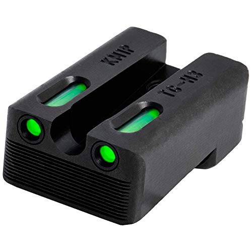 Image of Truglo TFX PRO Handgun Sight, Glowing Shock Proof Tritium and Fiber Optic Night Sight for Handguns, Compact, Durable, and Snag Free Sight