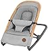 Maxi-Cosi Kori Balançoire 2 en 1 de qualité supérieure pour bébé de la naissance à 9 kg maximum - Naturel - Ergonomique - Sans électronique - Facile à plier - Gris essentiel