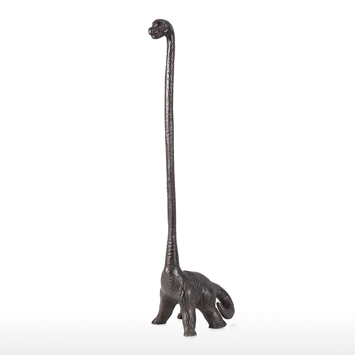 Metalowy dinozaur ręcznik papierowy metalowy kuchenny ręcznik stojak na ręcznik papierowy ręcznik blat blat vintage dinozaur houseWares