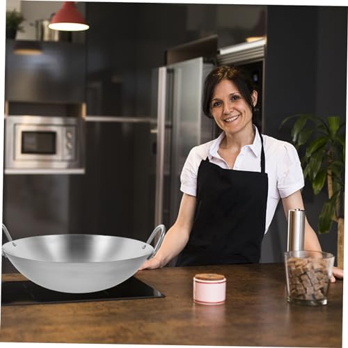 Wok resistente para cocinas de inducción y gas miniatura 5
