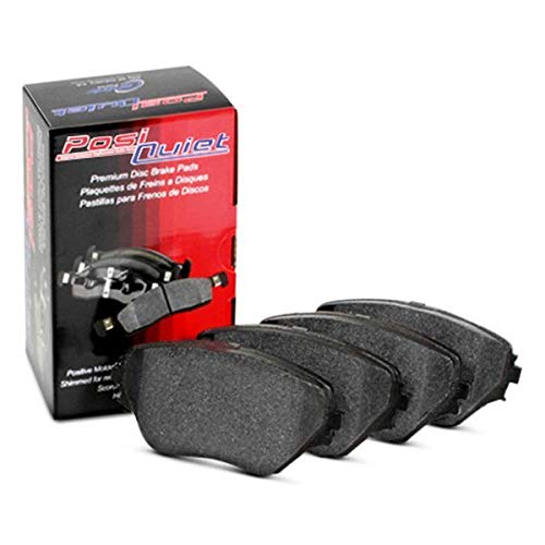 Centric 106.10780 - Posi Quiet Extended Wear Semi-Metallic Front Disc Brake Pads