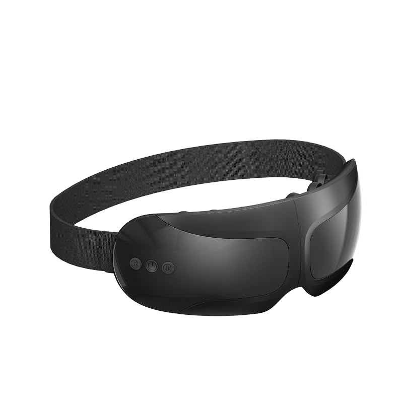 Amazon.com: Isfuro Eye Massager with Heat and Vibration for Migraines -  Heated Mask for Sinus Relief and Eye Strain Reduction