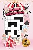  FASHION CROSSWORD 55 PUZZLES, 6x9\