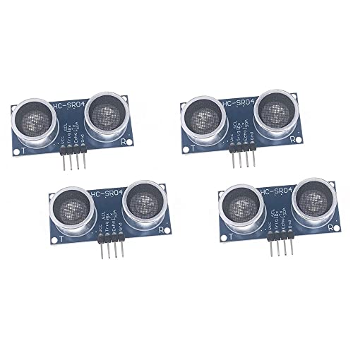 RAKSTORE 4 unidades HC-SR04P HC-SR04-P módulo de rango ultrasónico sensor de distancia 3-5,5 V voltaje amplio