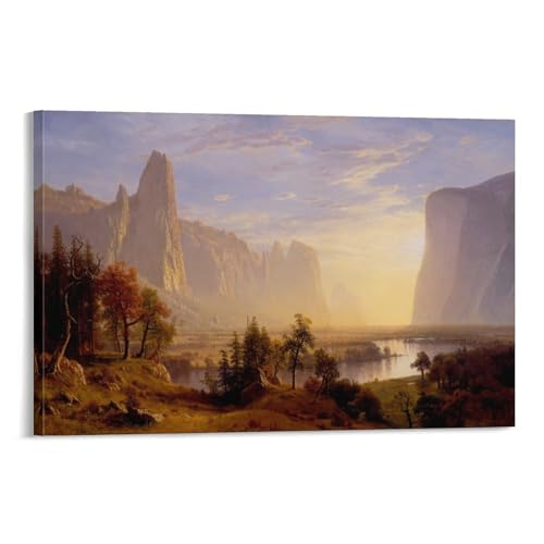 Toile The Morning Caspar David Friedrich cadre déco chambre moderne