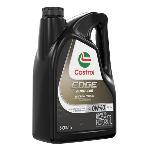 Castrol EDGE Euro 0W-40 A3/B4 Advanced Full Synthetic Motor Oil – 5 Qt - Image 4