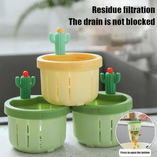 Colador Cactus para Fregadero Cocina Push-Press miniatura 2