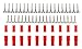 Apex RC Products Male / Female JST Battery & Motor Connector Plugs - 10 Pair #1510