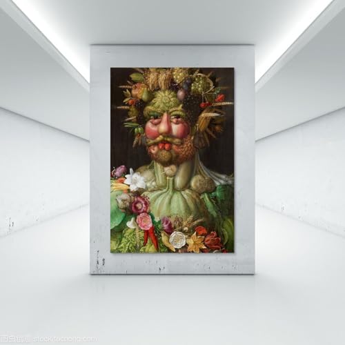 Poster Arcimboldo Vertumnus pour transformer un mur vide de bureau