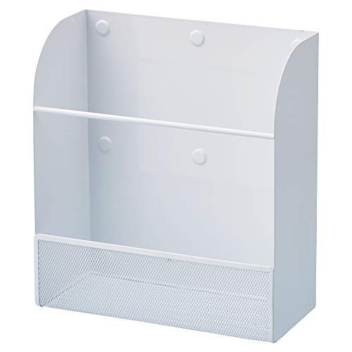 リヒトラブ マグネットラック L タテ型 白 A7453-0