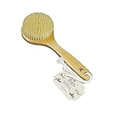 El regalo de bienestar ideal Croll & Denecke 60075 - Cepillo para ducha (cerdas naturales), diseño redondo