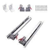 Hitess 6 Pair 18 Inch Undermount Soft Close Drawer Slides Full Extension