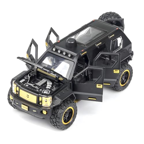 Image of 1:24 G-Patton Car Model, Diecast Pull Back Car Toy car, Doors Open, Light and Sound, Boys Toys Kids Adults Gifts【Colors as Per Stock】